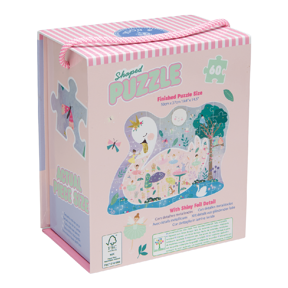 Floss & Rock - Puslespil i Facon 60 stk. - Enchanted