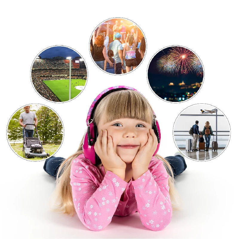 Høreværn til Børn - Lyserød