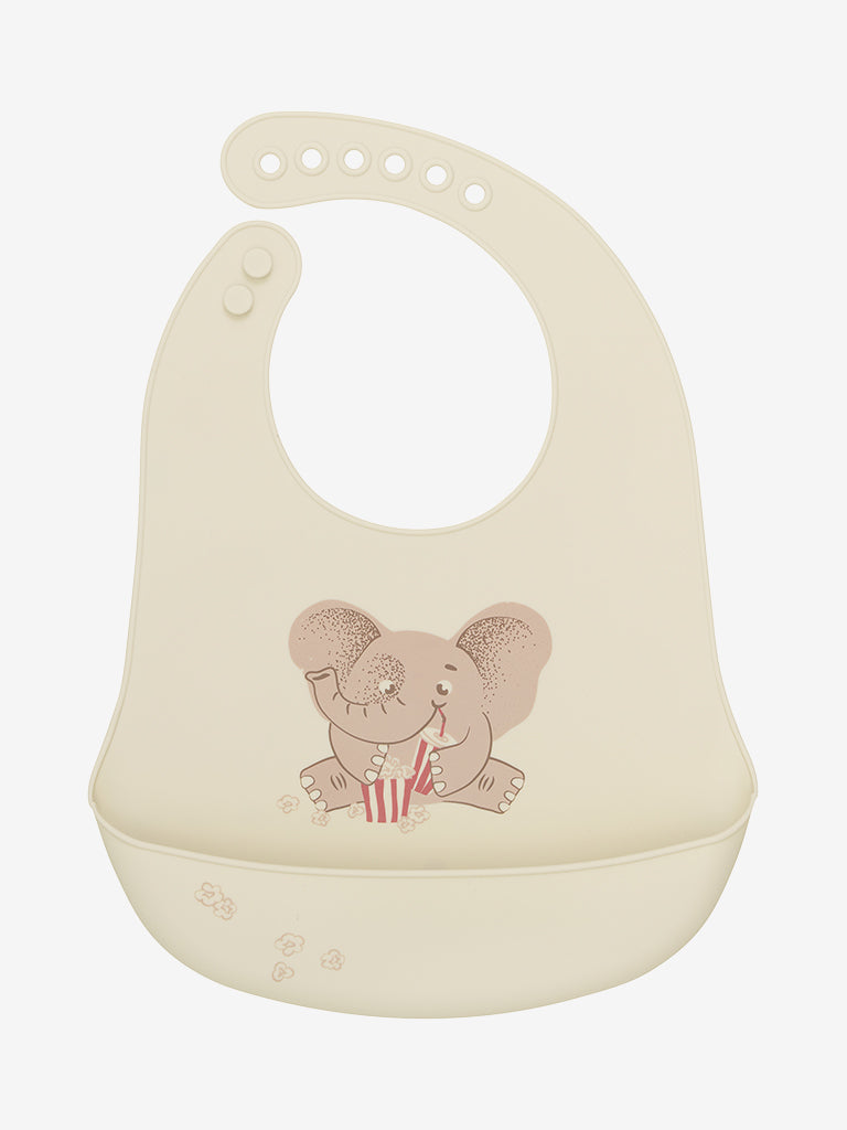 CeLaVi Silikone hagesmæk 2-pak - Warm Taupe