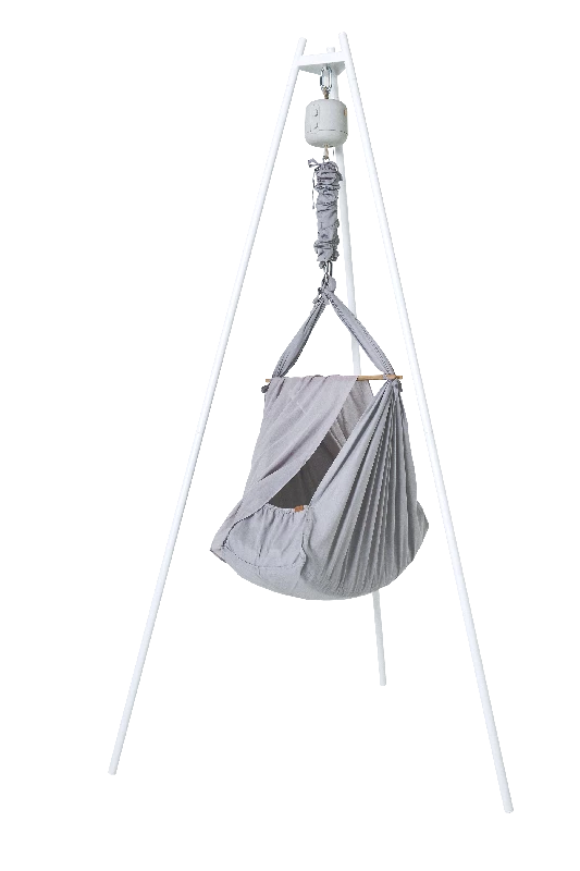 Membantu Premium slyngevugge økologisk bomuld - grå