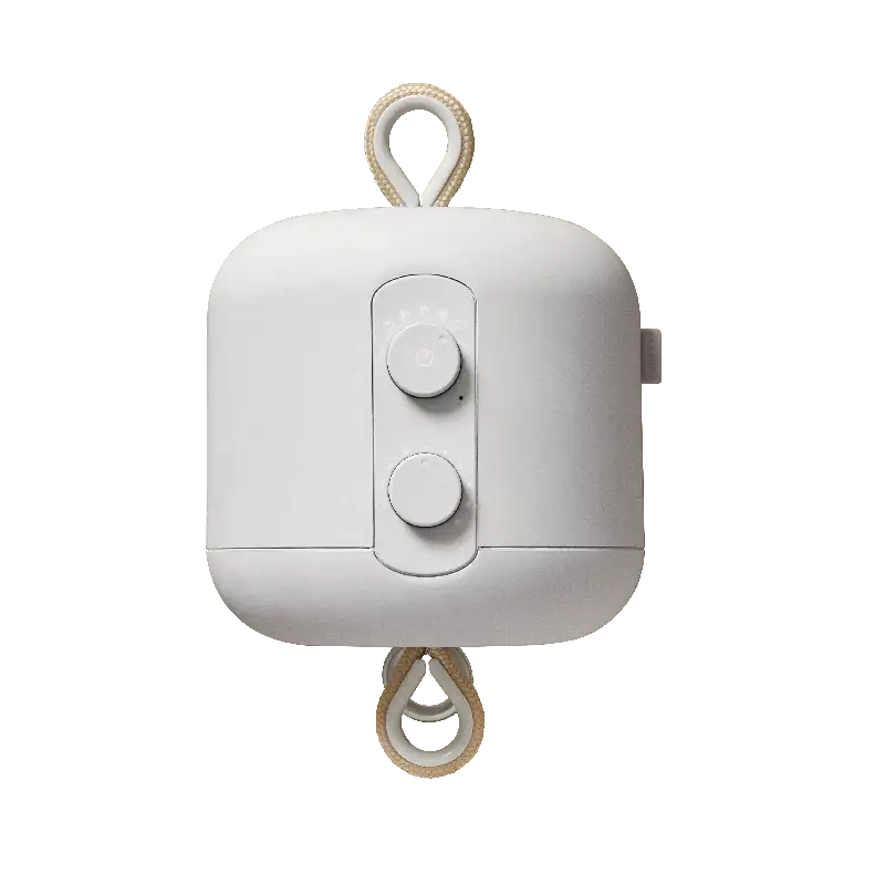 Membantu Basic slyngevugge økologisk bomuld - beige inkl. Motor