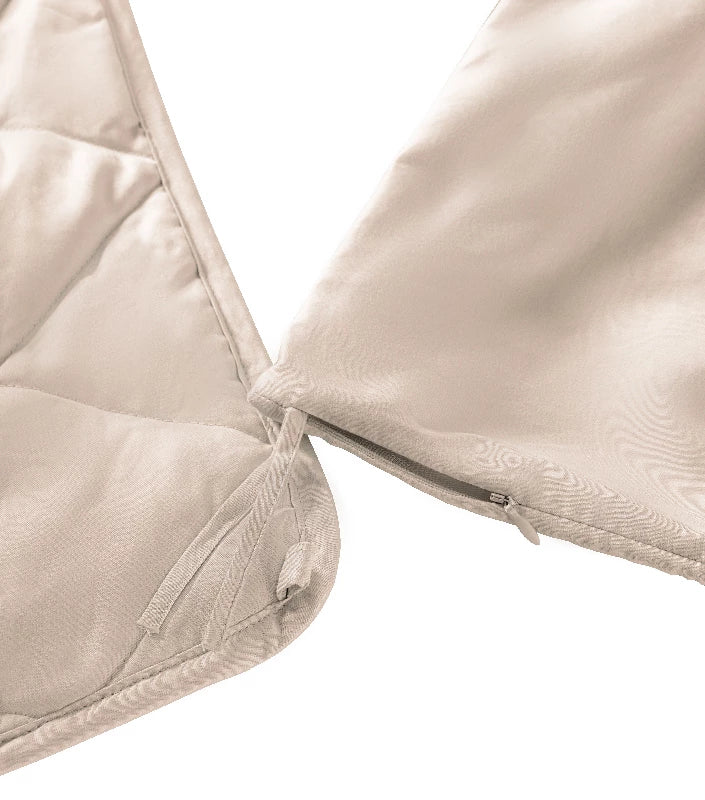 Membantu dynebetræk jr økologisk - beige