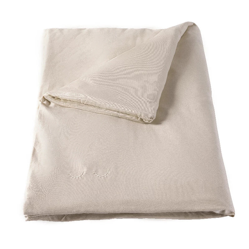 Membantu dynebetræk jr økologisk - beige