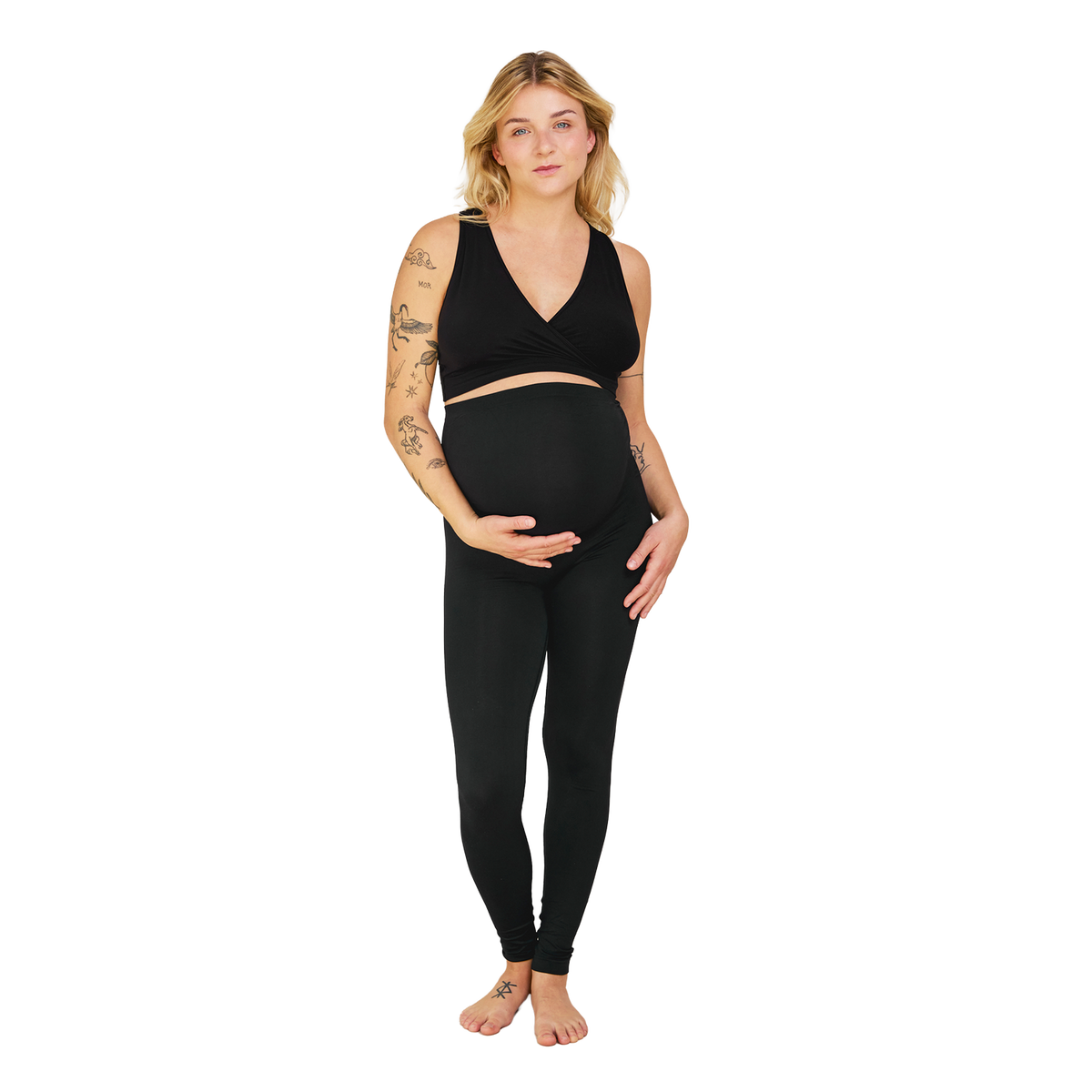 Carriwell Graviditetsleggings sort - L