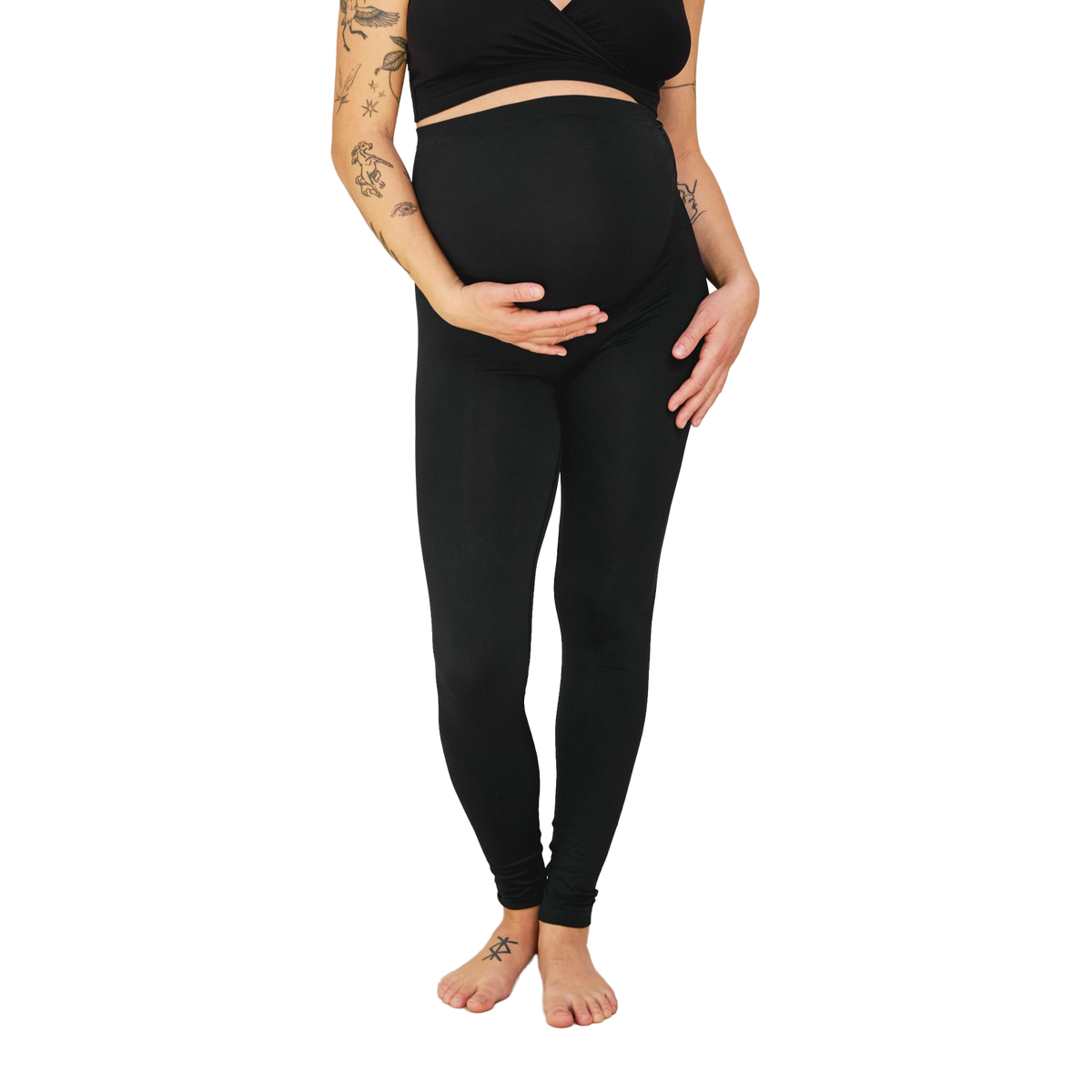 Carriwell Graviditetsleggings sort - L