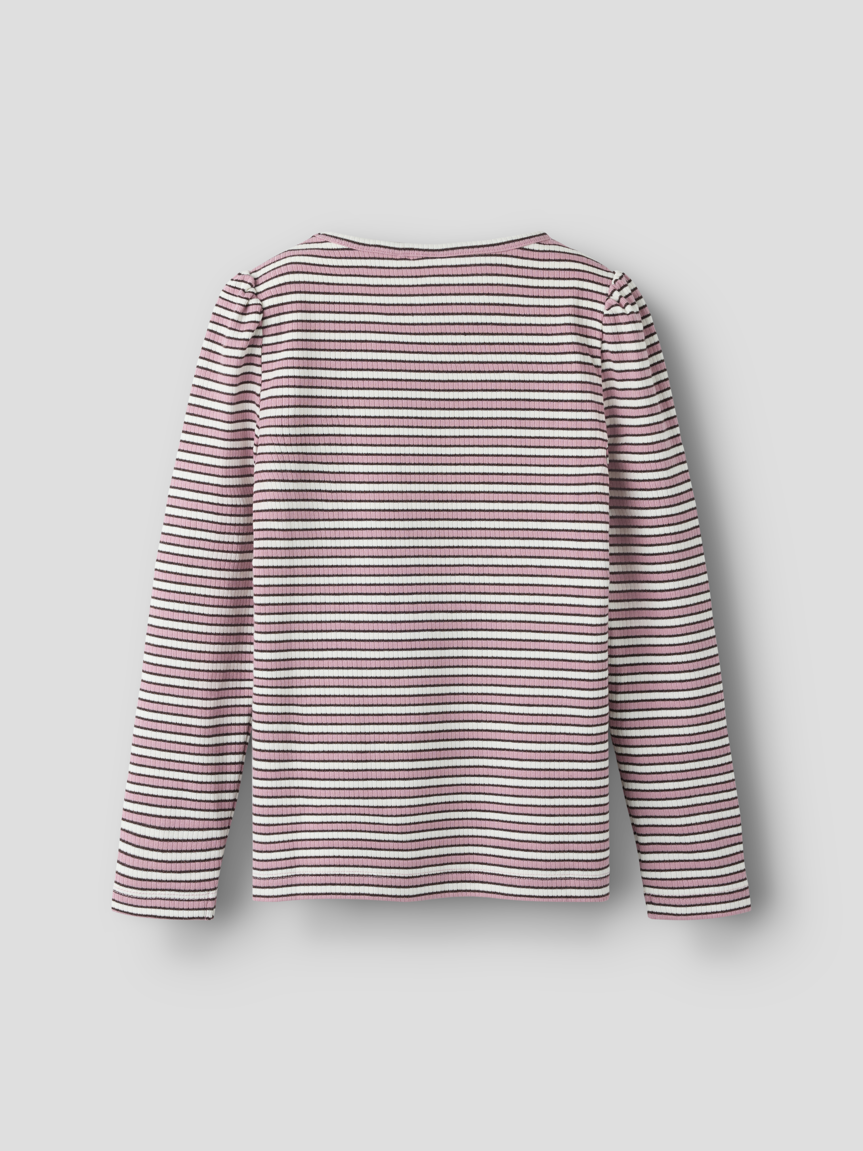 Slim top med striber, str. 92-116