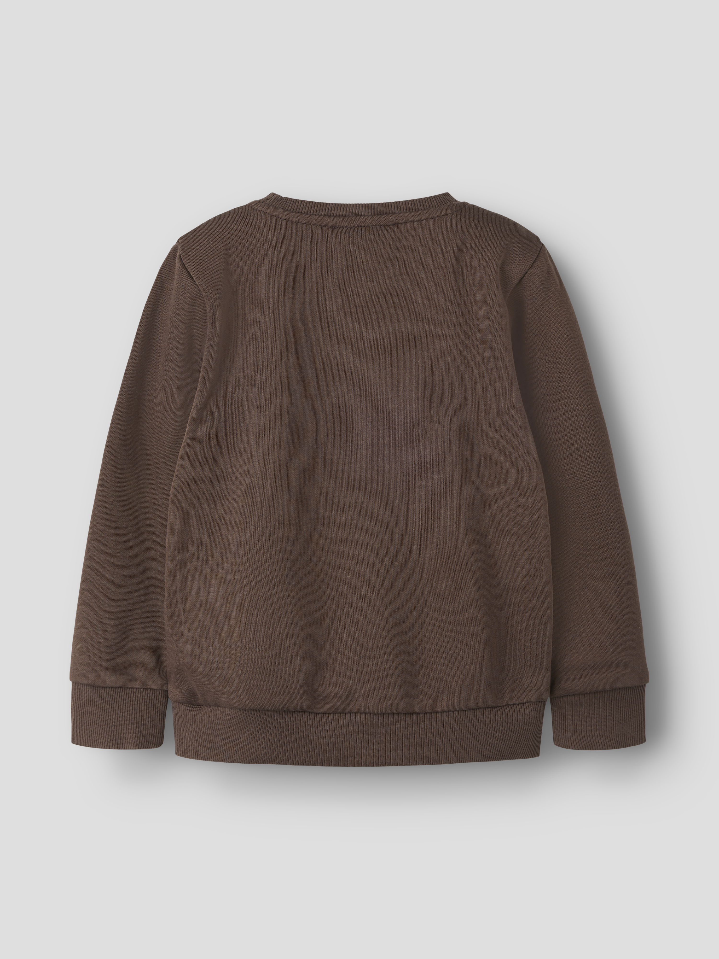 Ensfarvet sweat trøje, str. 86-116