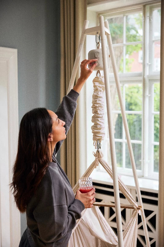 Membantu Premium vuggestativ - hvid