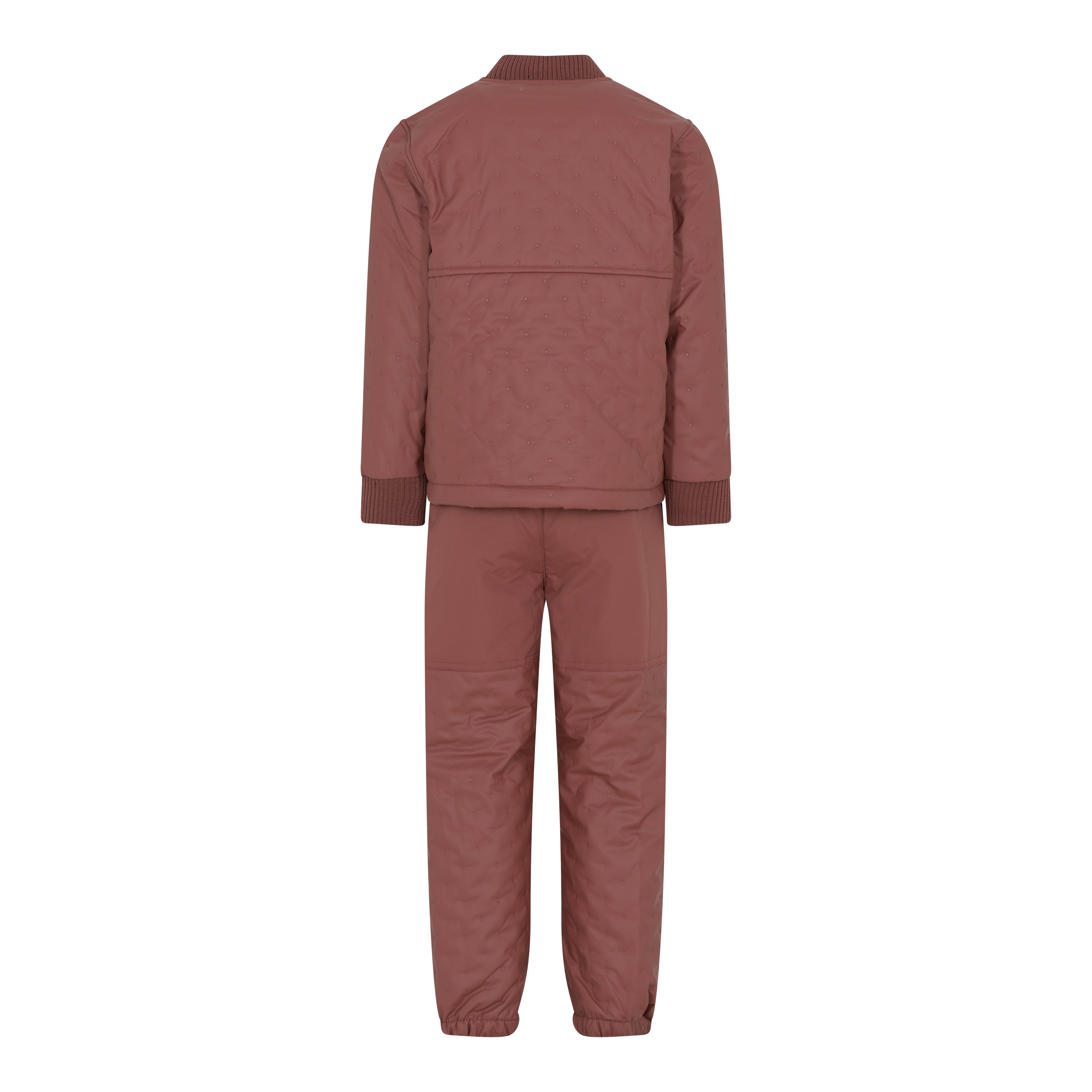 CeLaVi Coated Termosæt m/Fleece- Mahogany