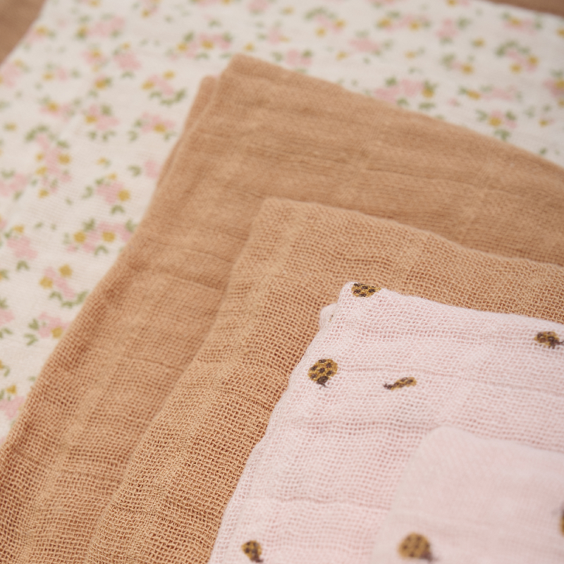 Pippi Stofbleer 8 Stk. - Sepia Rose