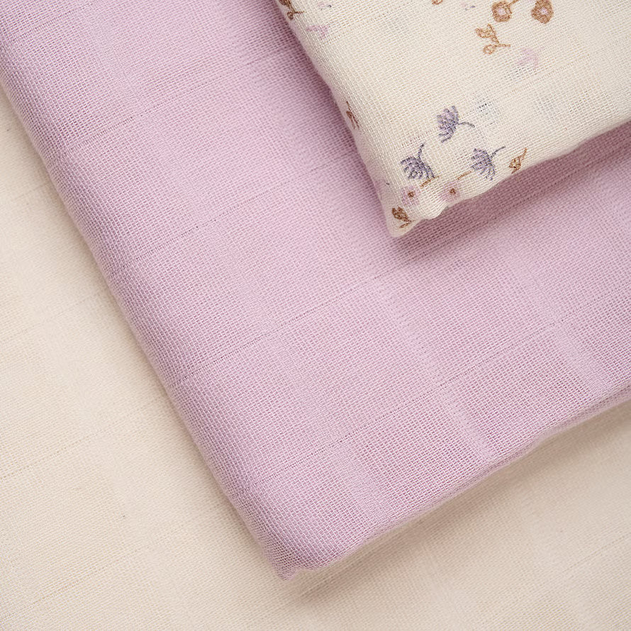 Pippi Stofbleer 3-pak - Burnished Lilac