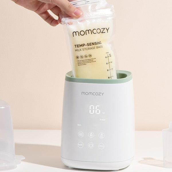 Momcozy 6-i-1 hurtig flaskevarmer