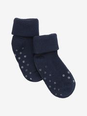 Baby rib sock m. ABS (2-pack) - Total Eclipse