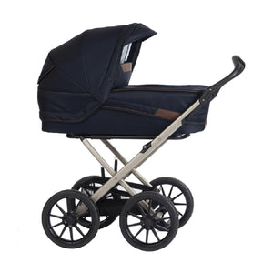 Stork Classic - Stel: Champagne - Overdel: Navy Blue/Brown