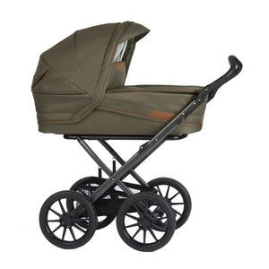 Stork Classic - Stel: Carbon - Overdel: Olive/Cognac