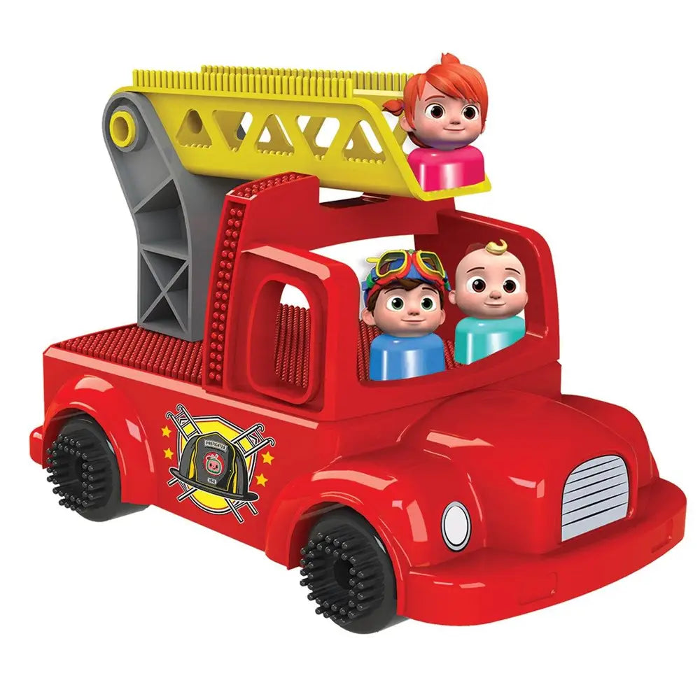 CoComelon Funbricks Fire Truck Set