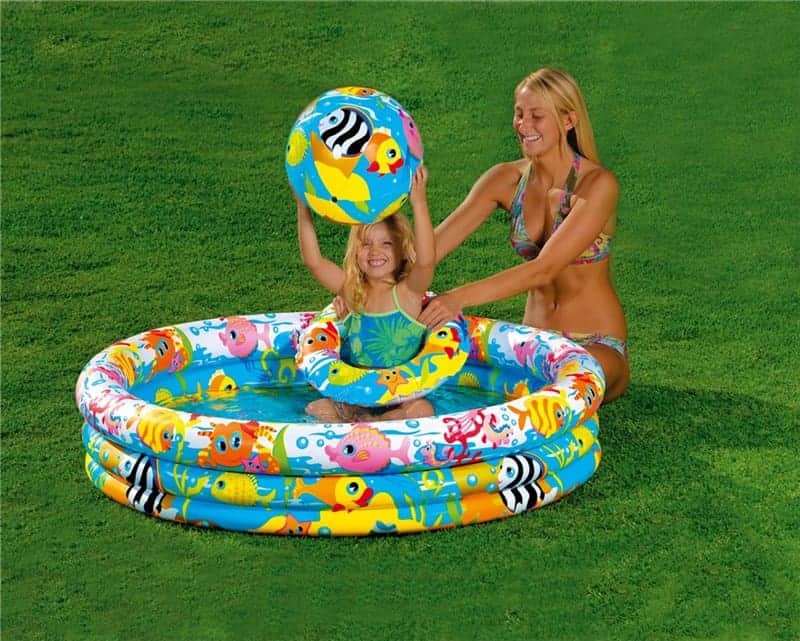 Intex Poolset med Fisk