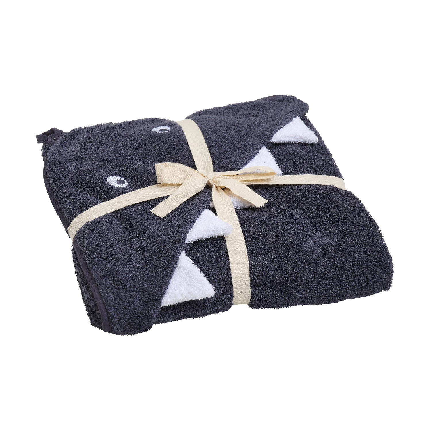 Pippi Baby Håndklæde m. Hætte - Odyssey Grey