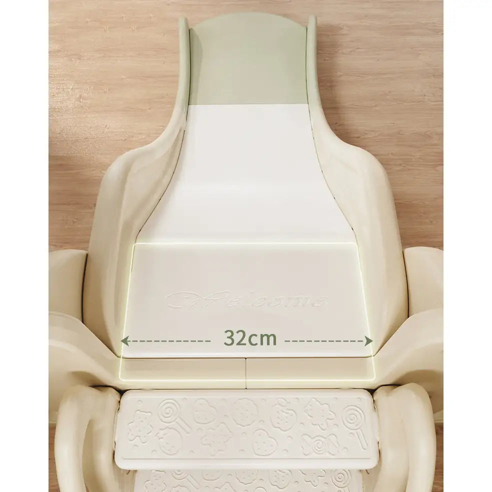 Kids Zone aktivitets hus med rutsjebane og gynge