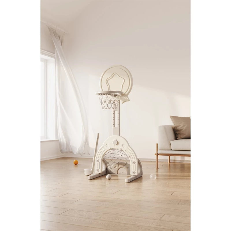 Kids Zone Basketstander - fodboldmål og golf. 3-1