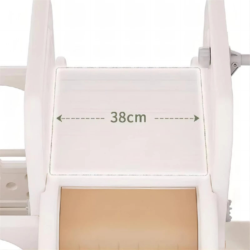 Kids Zone aktivitets lastbil med rutsjebane - Beige