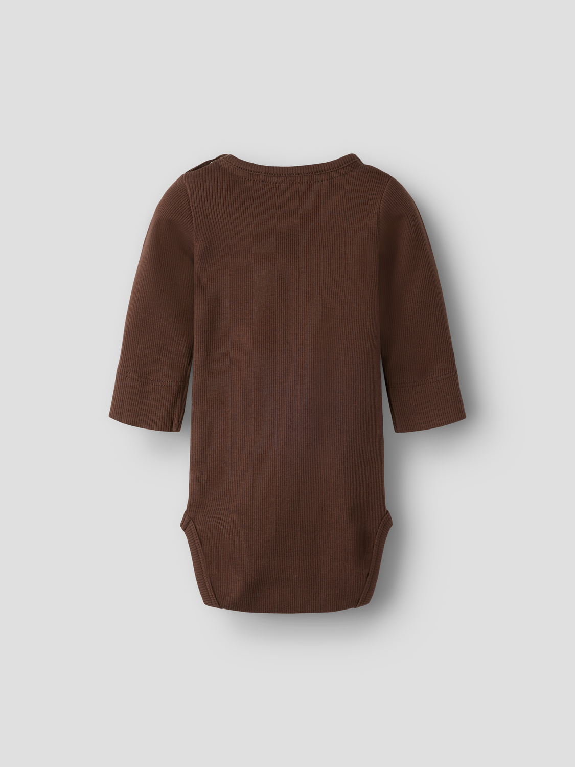 Name It Ensfarvet langærmet body til baby/neutral