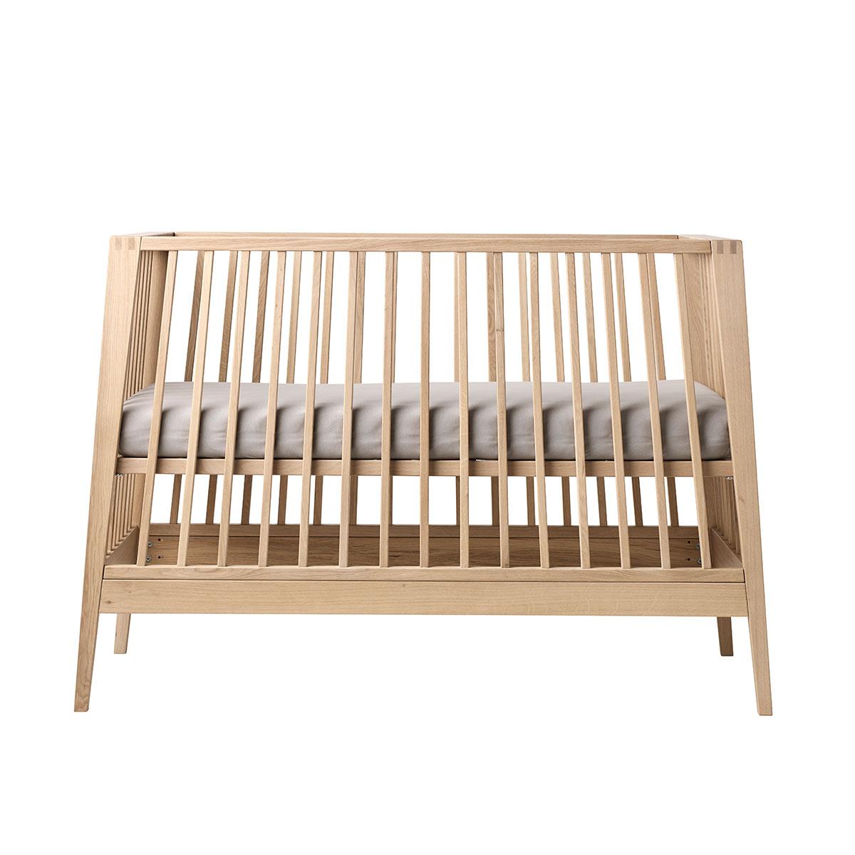 Leander Linea Babyseng inkl sengehest - Eg