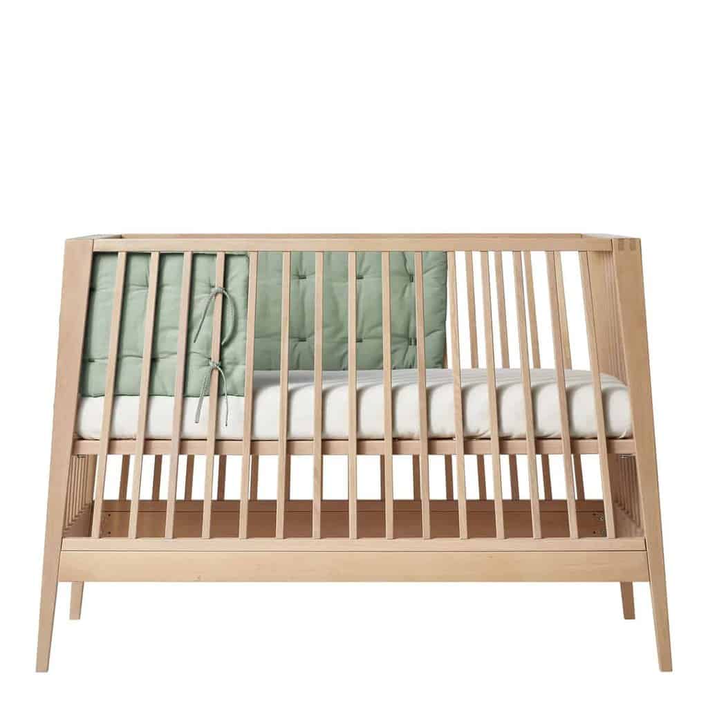 Sengerand til Leander Linea/Luna babyseng - Sage green