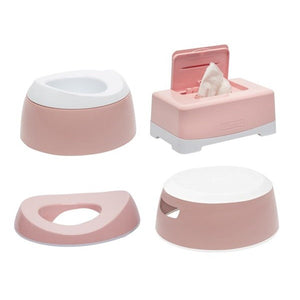 Bebé-jou LUMA 4 stk Toiletsæt - Cloud Pink