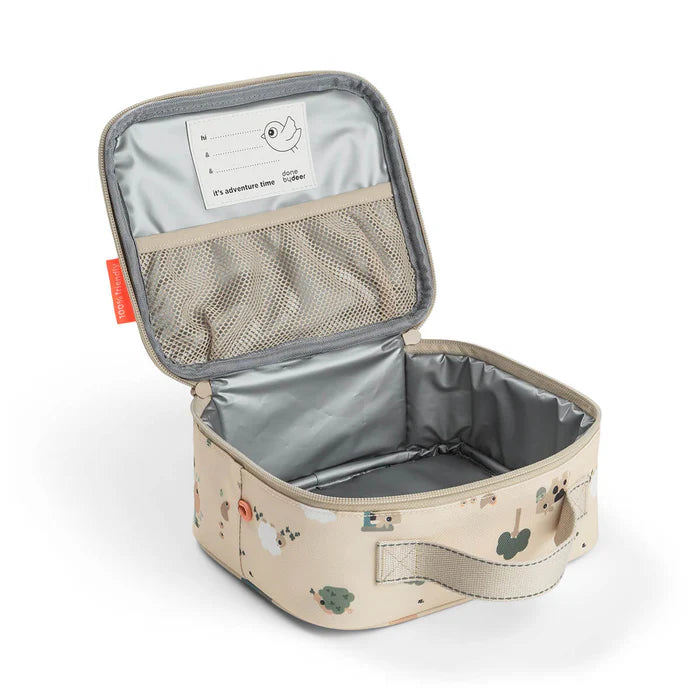 Done by Deer Lille termotaske Tiny farm 2,8L - sand
