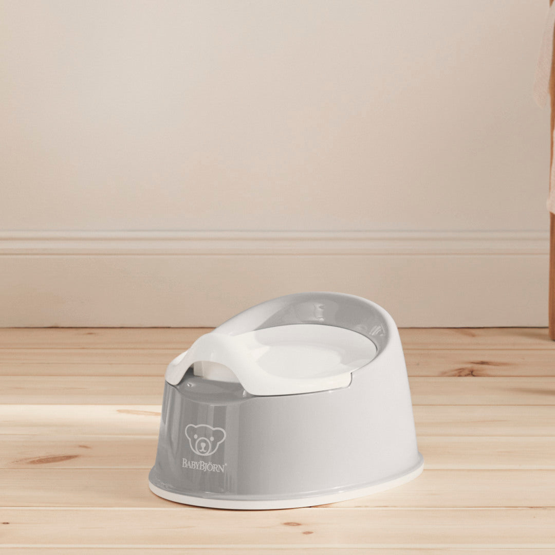 BabyBjörn Smart Potte - Grå/Hvid