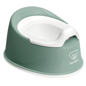 BabyBjörn Smart Potte - Grågrøn/Hvid