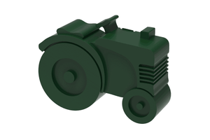 Blafre Madkasse - Traktor Mørk Grøn