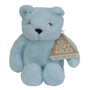 Resoftables Bamse - blå 25 cm