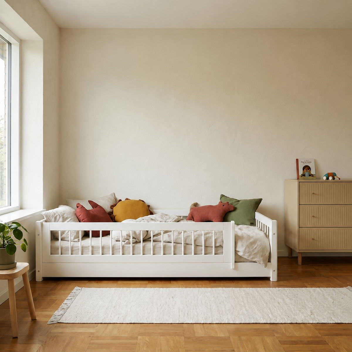 Flexa Montessori seng 90x200cm - tremmesider
