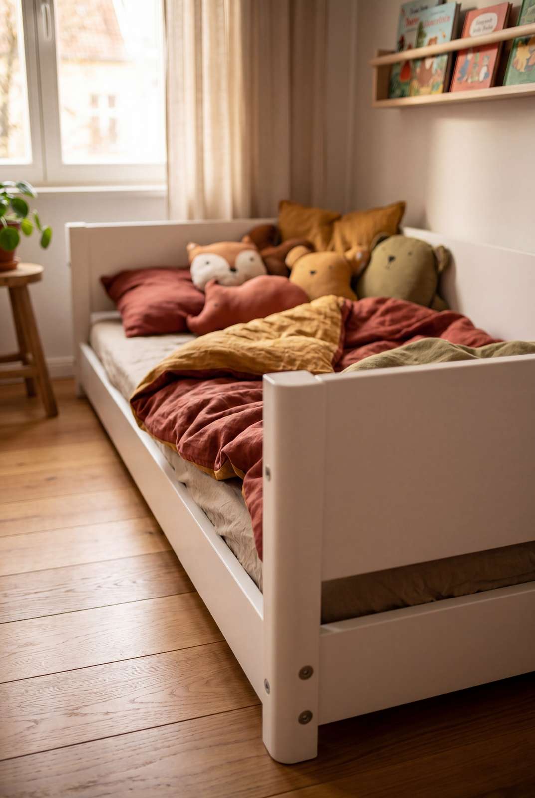 Flexa Montessori seng 90x200cm - tremmesider
