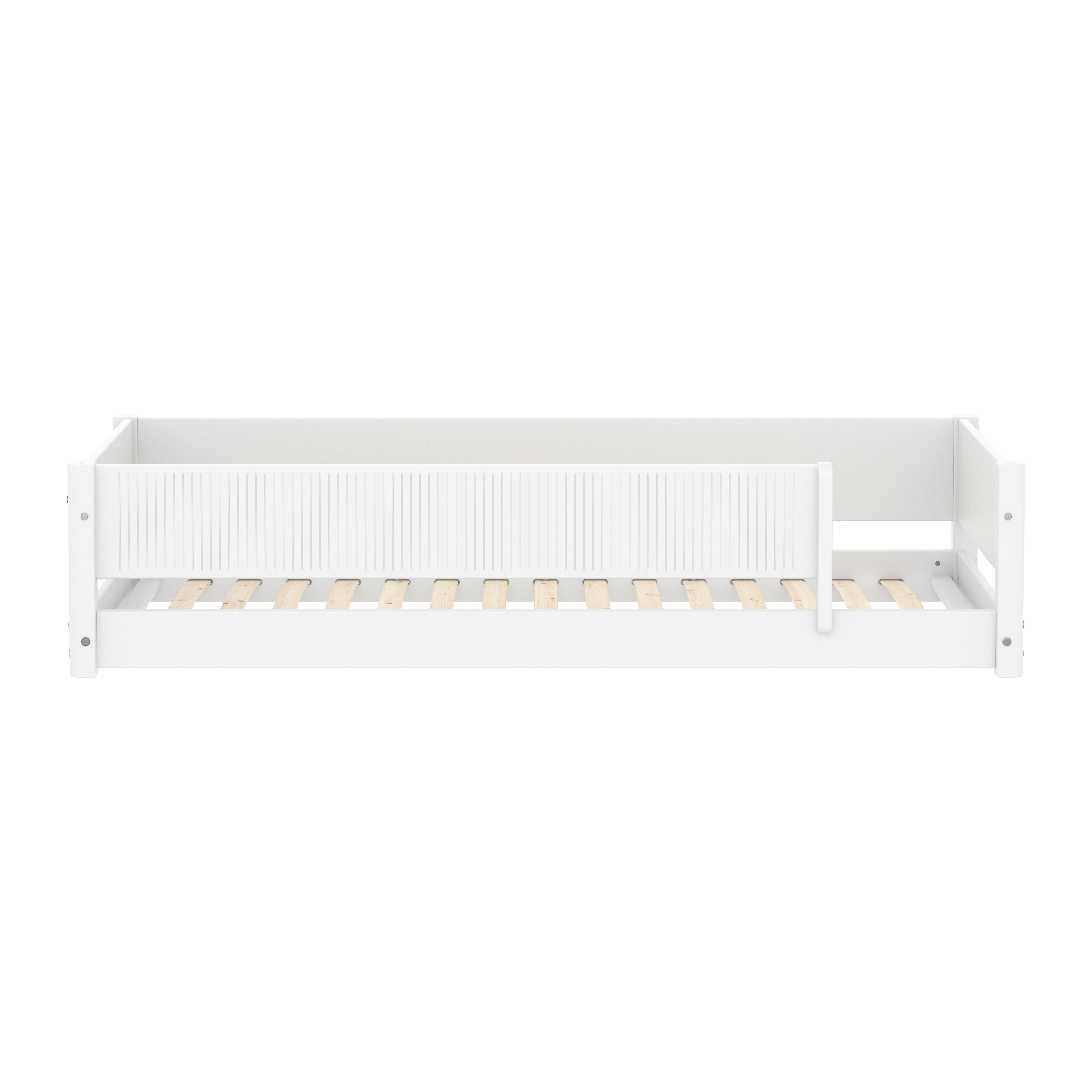 Flexa Montessori seng 90x200cm - massive sider og sengehest (massiv)