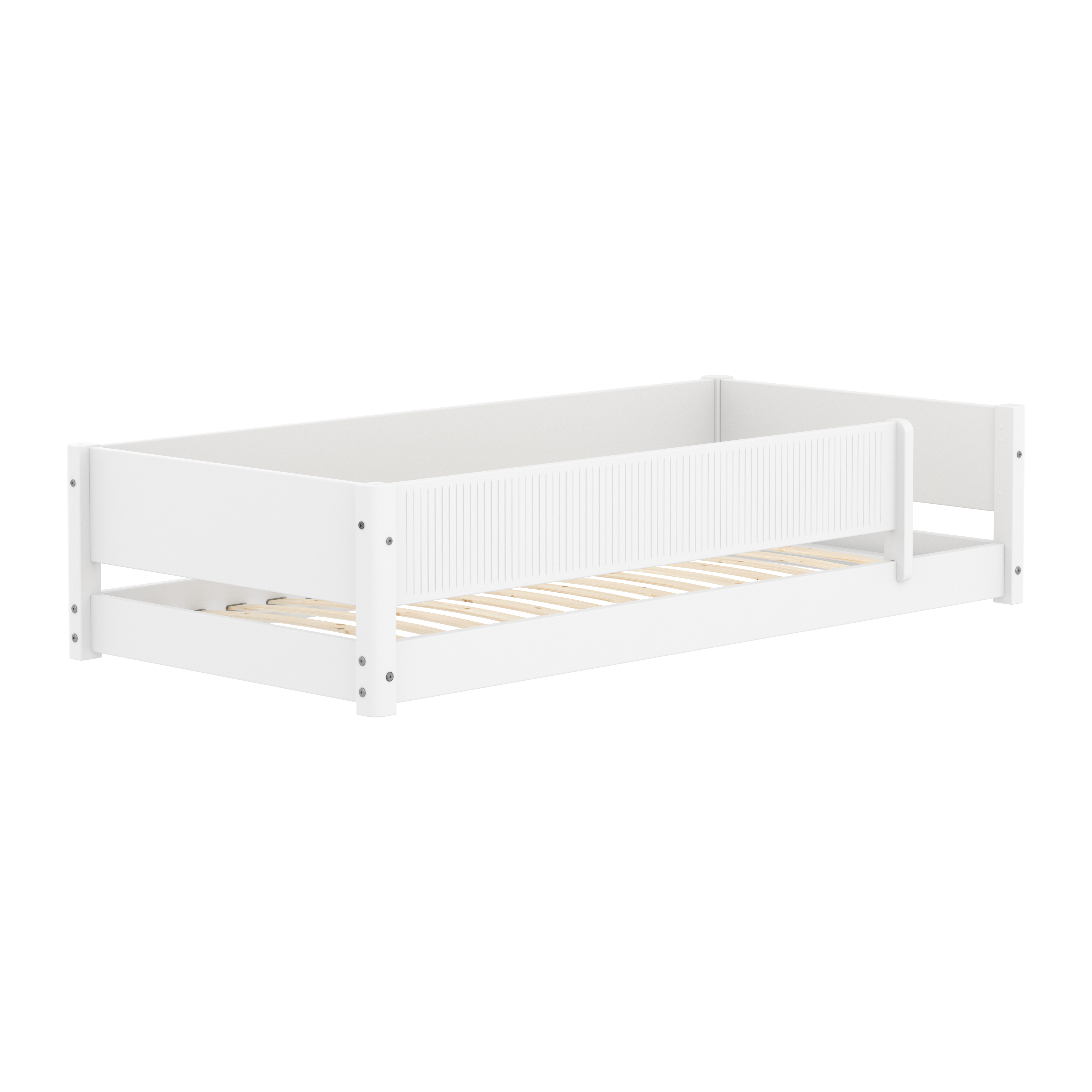 Flexa Montessori seng 90x200cm - massive sider og sengehest (massiv)