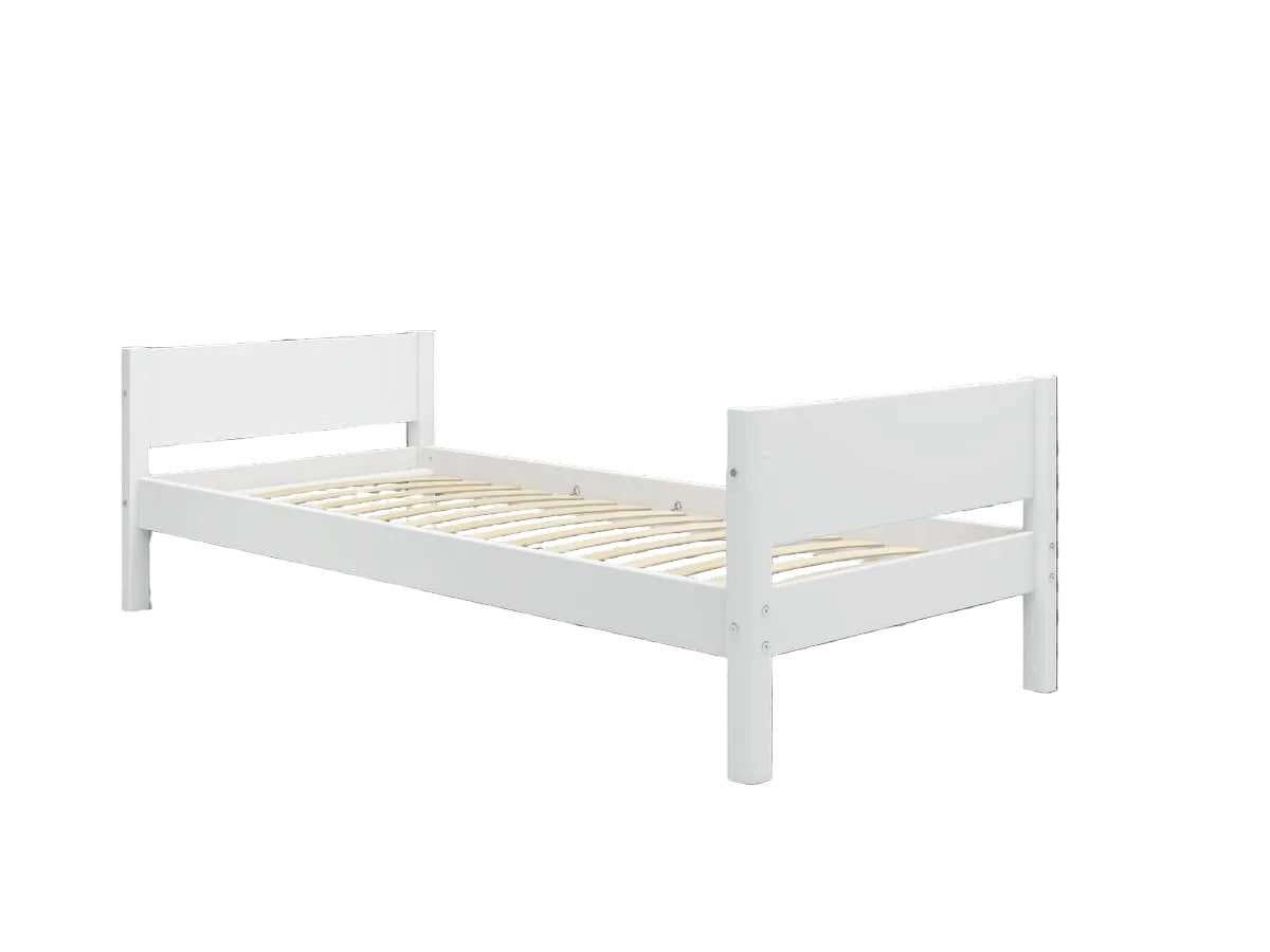 FLEXA WHITE Enkeltseng 90x200 cm - Hvid