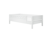 FLEXA WHITE Enkeltseng 90x200 cm m. dots sengehest - Hvid