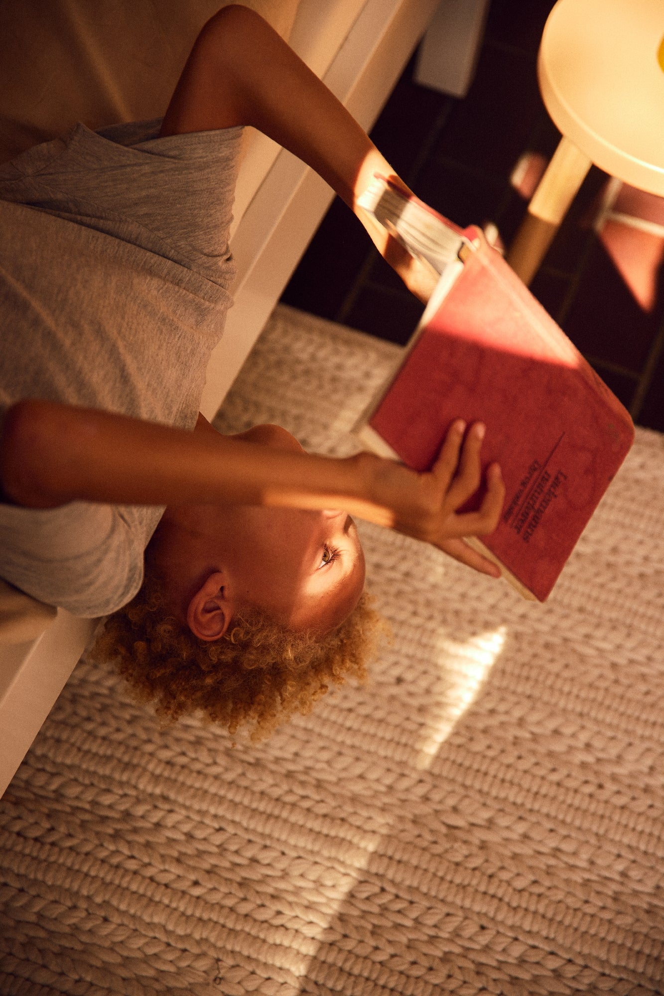 FLEXA NOR Enkeltseng 90x200 cm - Hvid/eg