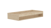 Flexa Grow gulvseng med hylde - 94,6x204cm