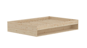 Flexa Grow gulvseng med hylde - 144,5x204cm