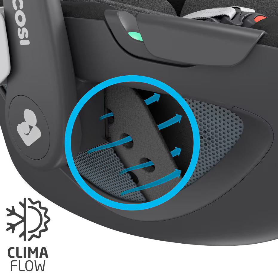 Maxi-Cosi Pebble 360 inkl. Base - Essential Black
