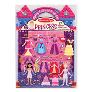 Melissa & Doug Klistermærkesæt, Genanvendelige - Prinsesse