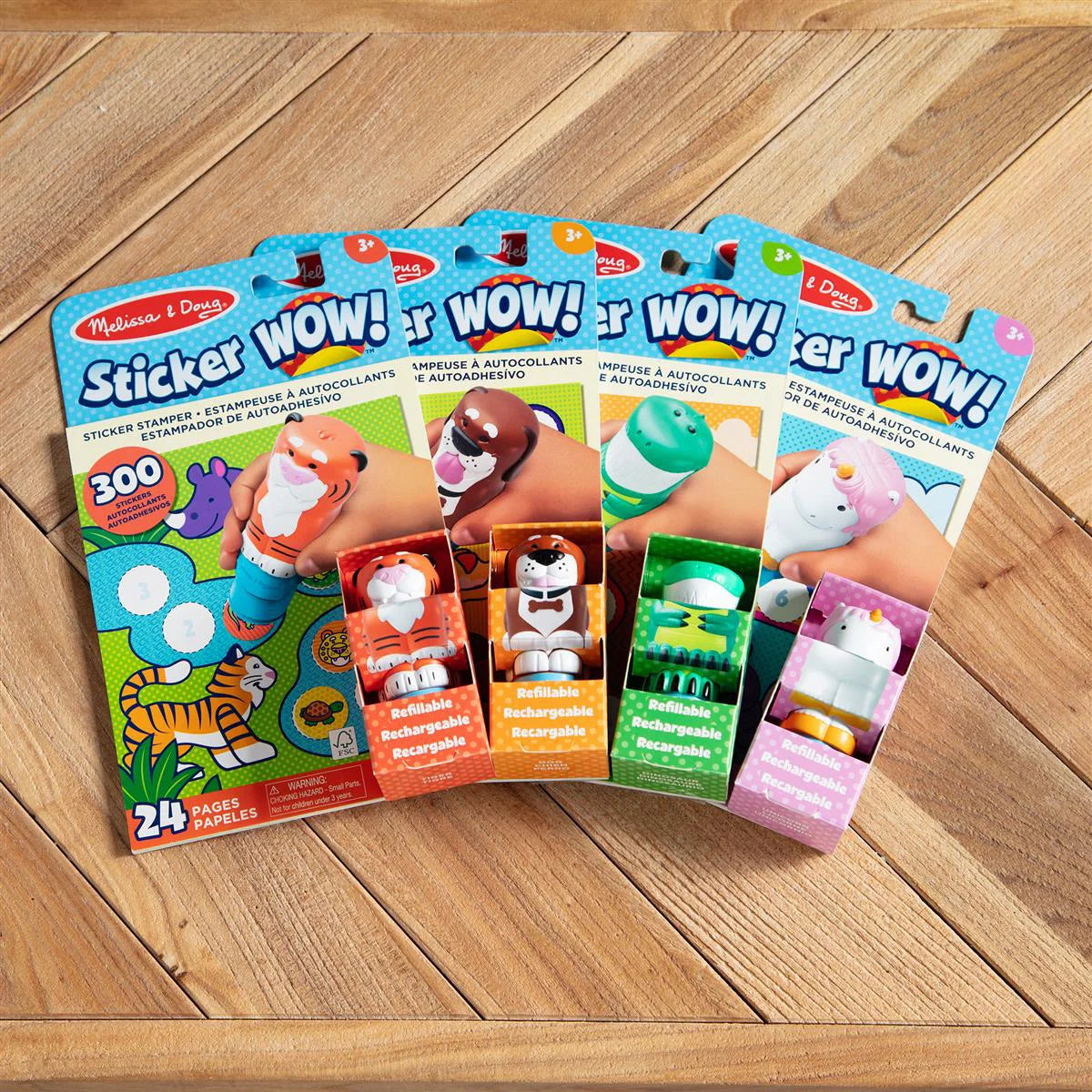 Melissa & Doug Klistermærkesæt - Sticker Wow! - Dino