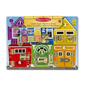 Melissa & Doug Aktivitetslegetøj - Låsebræt