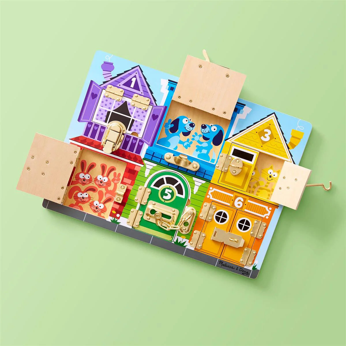 Melissa & Doug Aktivitetslegetøj - Låsebræt