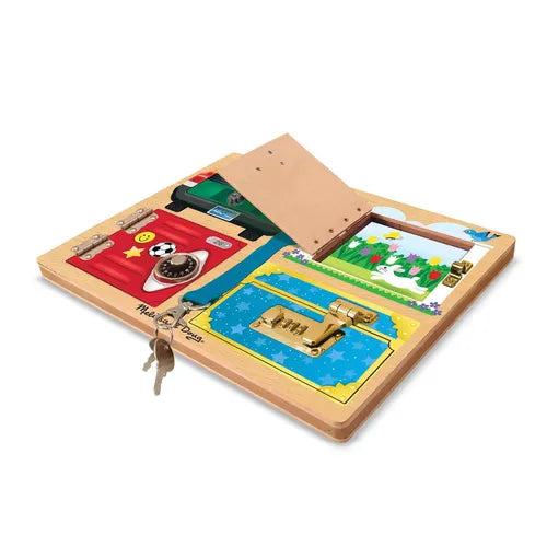 Melissa & Doug Aktivitetslegetøj - Låsebrættet