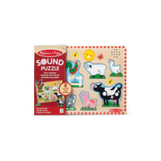 Melissa & Doug Puslespil - Lyd - Bondegårdsdyrene
